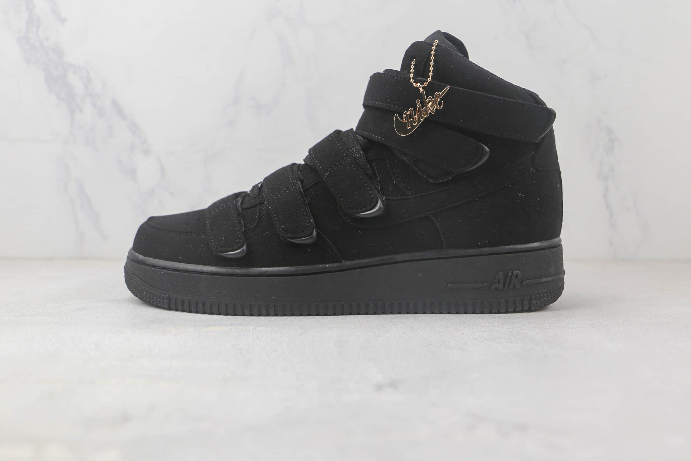 Billie Eilish x Nike Air Force 1 07 High Triple Black - DM7926-400