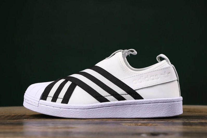 Adidas Superstar Slip-On 'Footwear White' AC8581 - Stylish and Comfortable Slip-Ons | Free Shipping