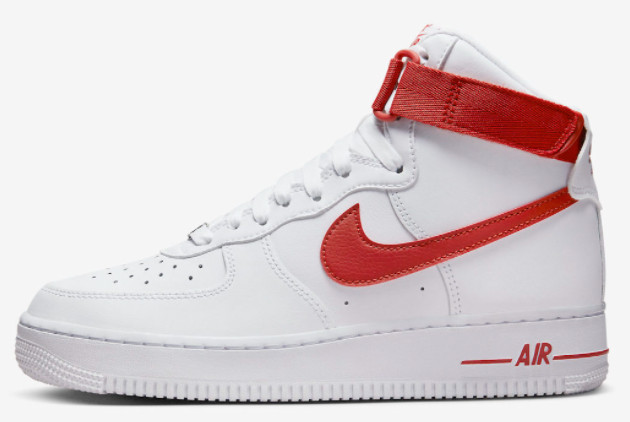 Nike Air Force 1 High WMNS 'Cinnabar' White/Cinnabar DD9624-102 - Shop the Latest Nike Sneakers!