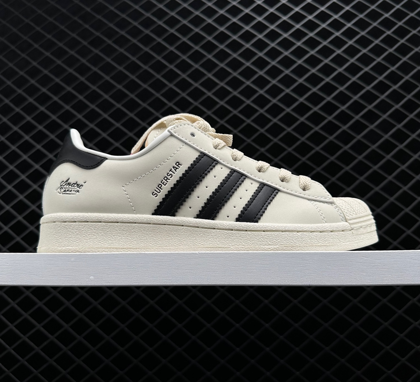 Adidas Superstar Andre Saraiva Chalk White Black GZ2203 - Stylish and Classic Sneakers