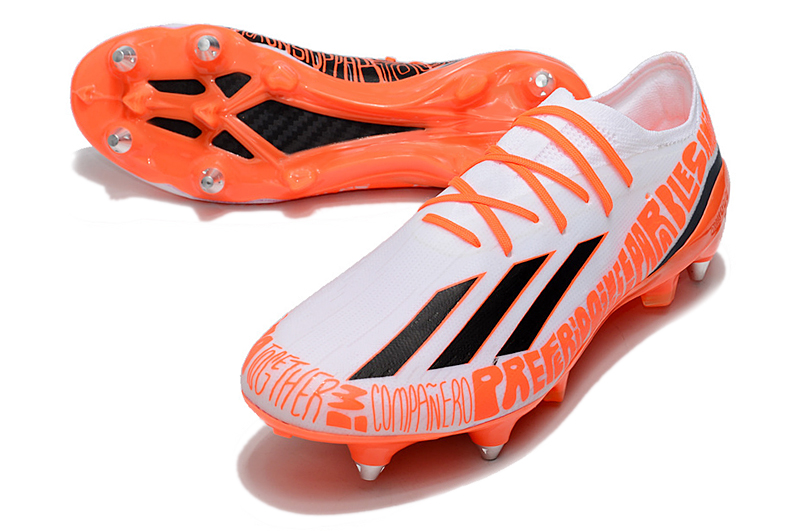 Adidas X Speedportal Messi.1 SG Balon te Adoro - White Core Black Solar Red, Top Choice for Speed and Style