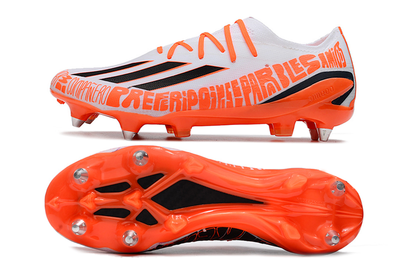 Adidas X Speedportal Messi.1 SG Balon te Adoro - White Core Black Solar Red, Top Choice for Speed and Style