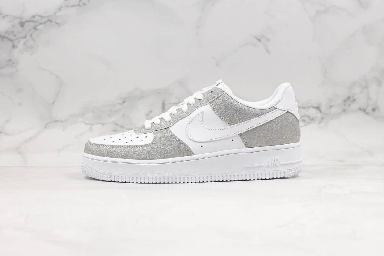 Nike Air Force 1 Low Modelo Silver - Sleek and Stylish Sneakers