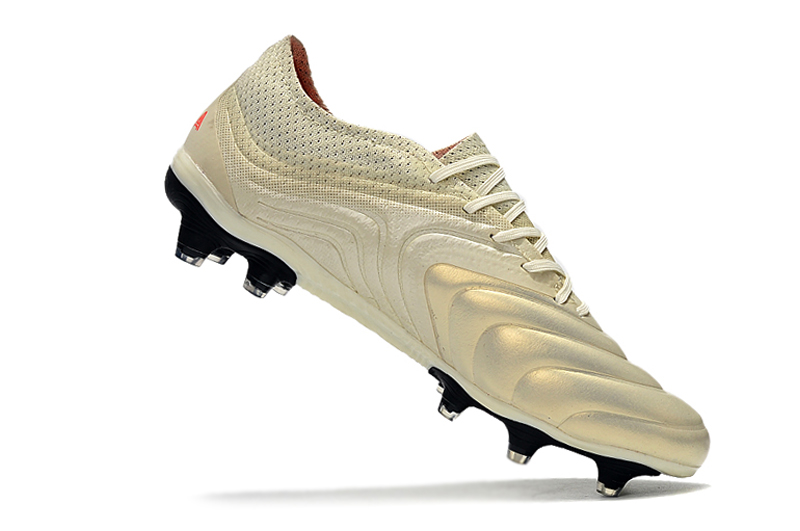 Adidas Copa 19.1 Firm Ground Cleat Off White Solar Red BB9185 | Top Performance, Style & Comfort
