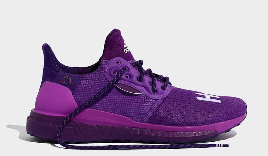 Adidas Pharrell x Solar Hu Glide 'Active Purple' EG7770 - Shop Now!