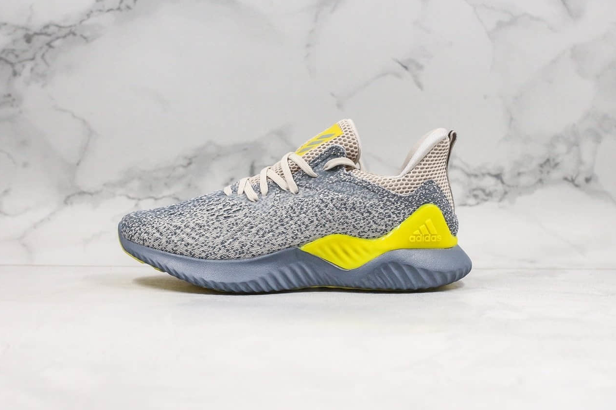 Adidas Alphabounce Beyond Running Shoes - Yellow/Blue | Top Performance Footwear