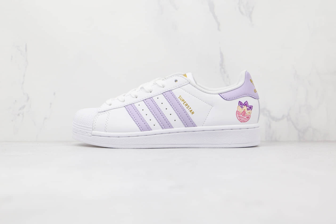 Adidas Superstar 'White Purple Tint' GZ8143 - Ultimate Style and Comfort for Sneaker Enthusiasts