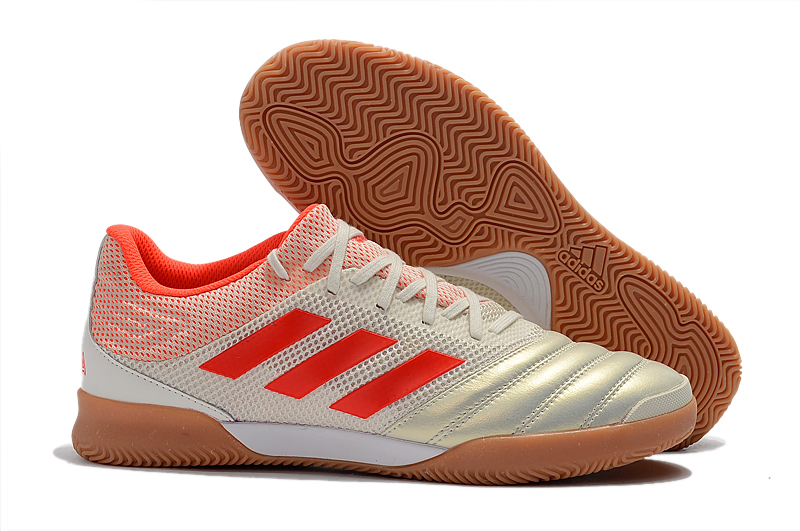Adidas Copa 19.3 Indoor Sala Off White Solar D98065 - Premium Indoor Soccer Shoes