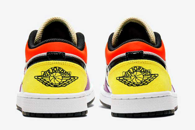Air Jordan 1 Low 'Multicolor' CZ3572-104 - Stylish & Versatile Sneakers