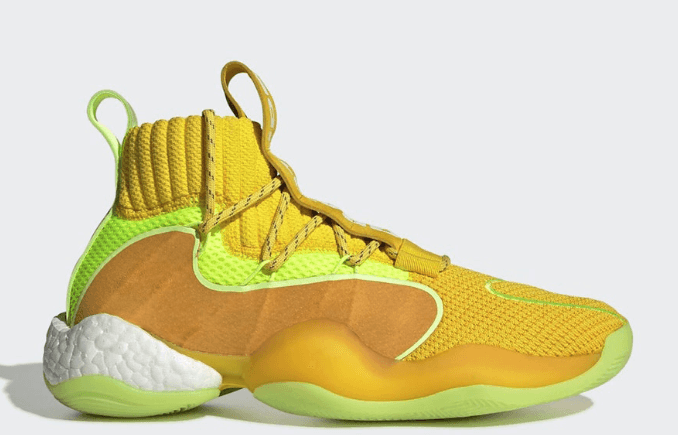 Adidas Pharrell x Crazy BYW X 'Bright Yellow' EG7724 - Latest Release from Pharrell Williams - Limited Stock Available