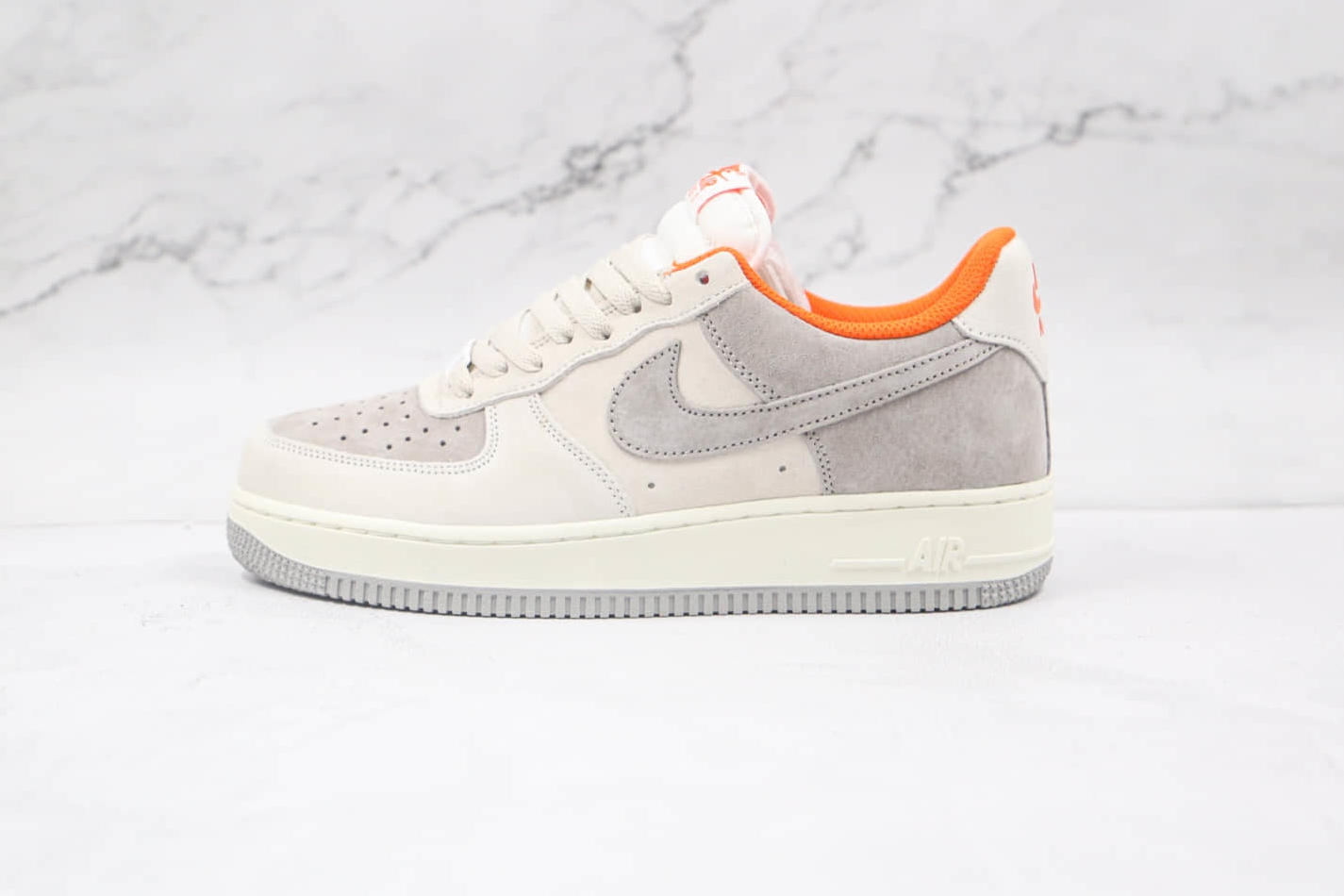 Nike Air Force 1 Low 07 Grey White Brown CC5059-102 Shoes