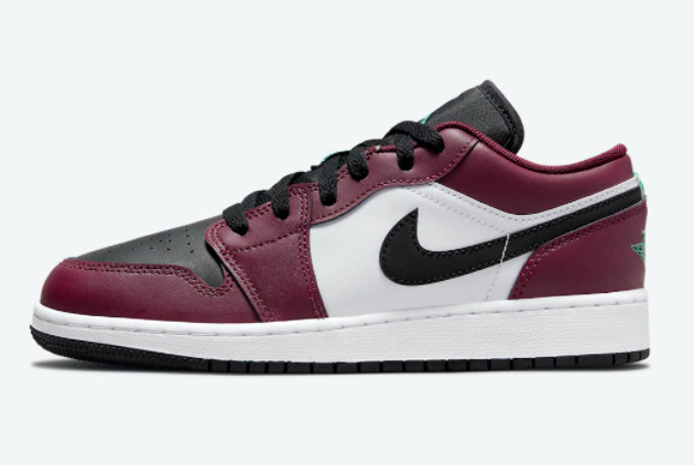 Air Jordan 1 Low SE 'Dark Beetroot' Dark Beetroot/Black-Roma Green - Trendy Style & Superior Quality Sneakers