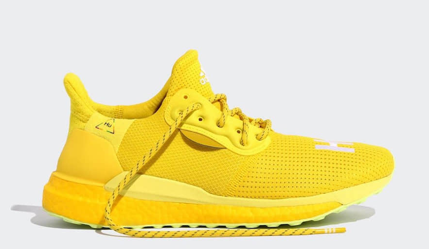Adidas Pharrell x Solar Hu Glide Bright Yellow EF2379 - Shop Now!