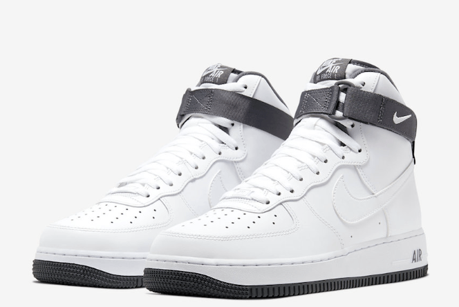 Nike Air Force 1 High 'Charcoal' CD0910-100 - Classic Style and Superior Comfort