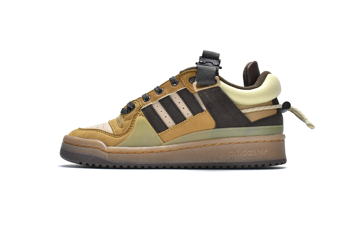 Adidas Bad Bunny X Forum Buckle Low 'The First Cafe' GW0264 - Unique Collaboration Sneakers