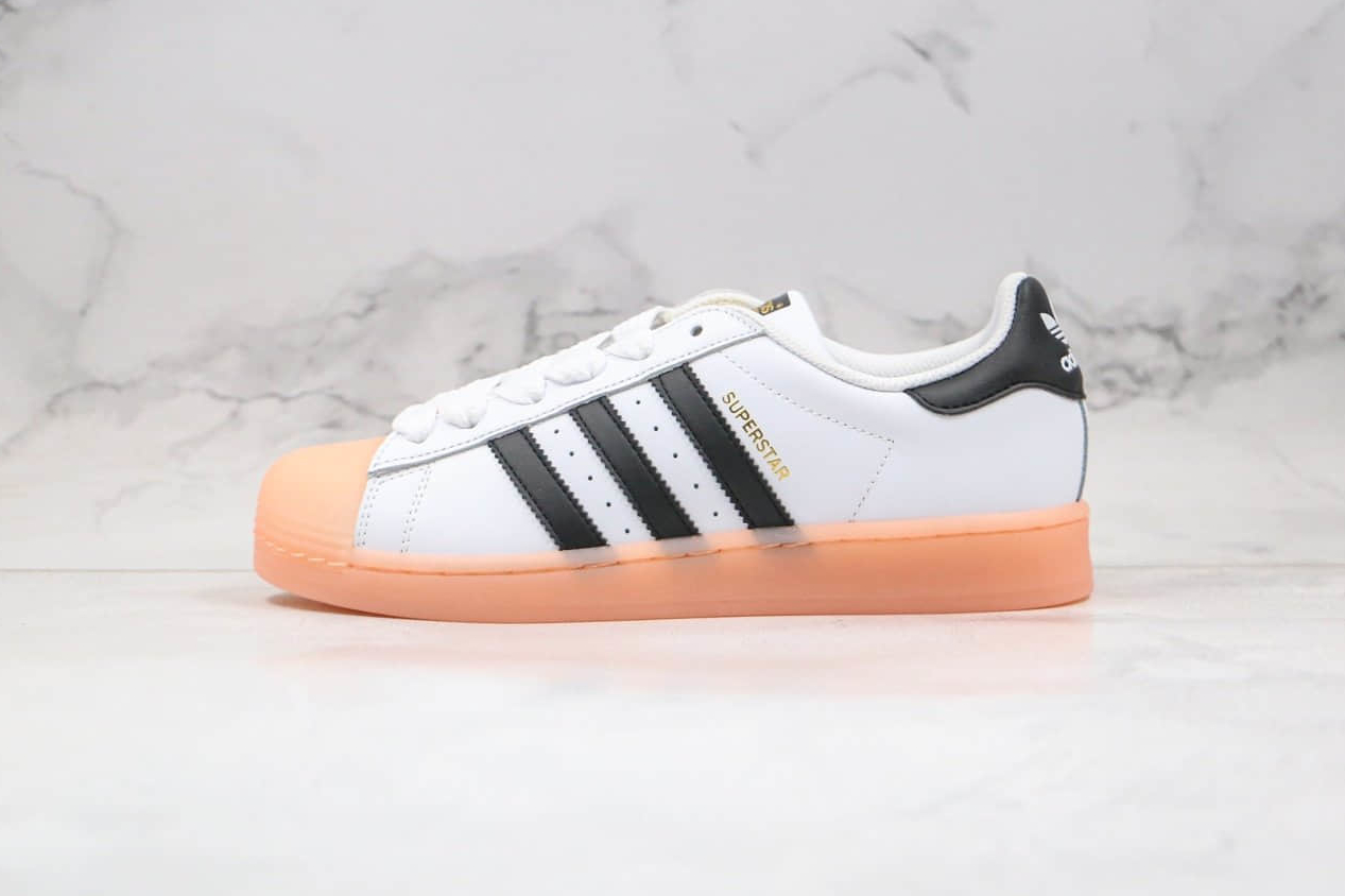 Adidas Superstar 'Rubber Shelltoe - Coral' FW3553: Stylish and Comfortable Sneakers