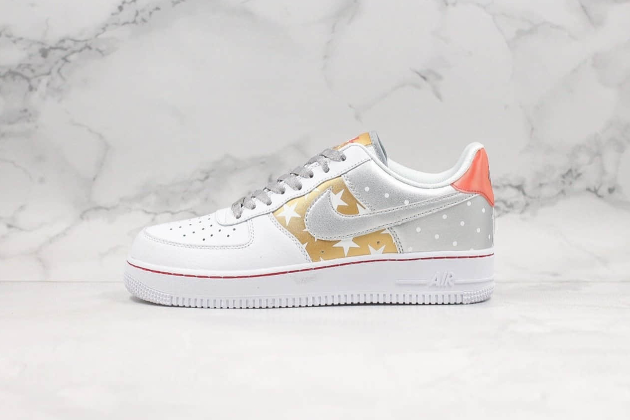 Nike Air Force 1 Low 'Metallic Gold' CT3437-100 - Exclusive Shimmering Design and Premium Comfort