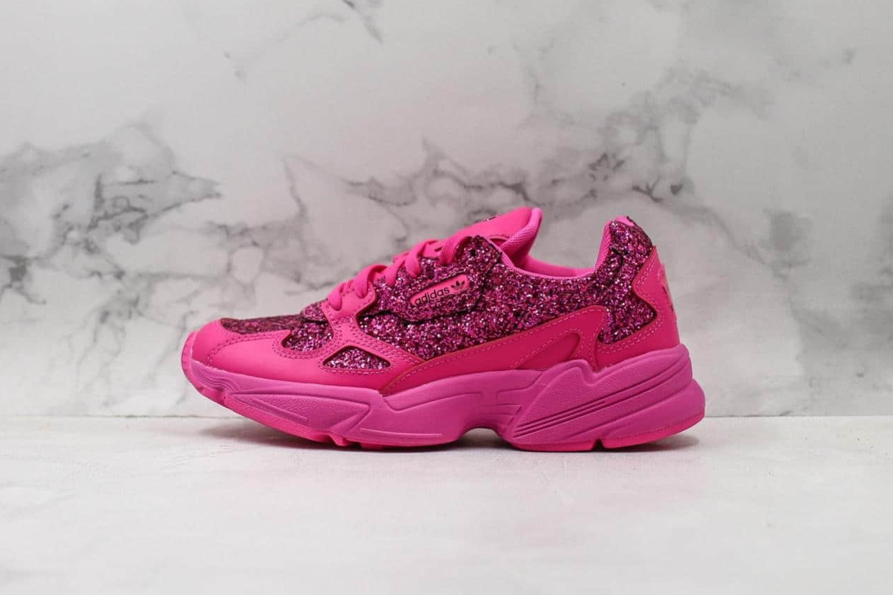 Adidas Falcon 'Shock Pink' BD8077 - Bold and Vibrant Women's Sneakers