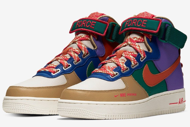 Nike Air Force 1 High Utility 'Force is Female' Multi-Color CQ4810-046 - Stylish and Empowering Women's Sneakers