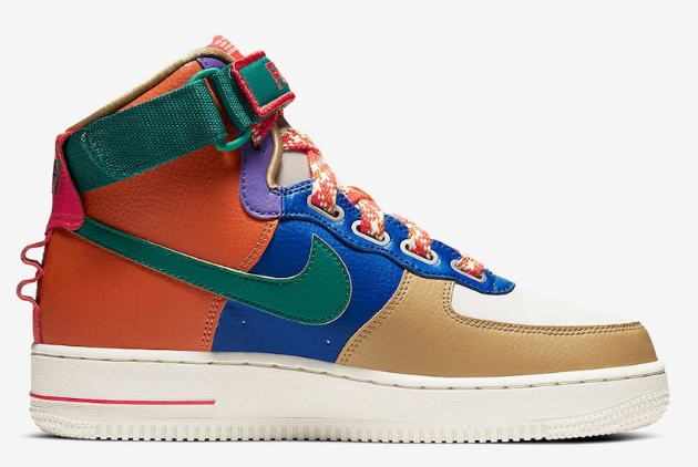 Nike Air Force 1 High Utility 'Force is Female' Multi-Color CQ4810-046 - Stylish and Empowering Women's Sneakers
