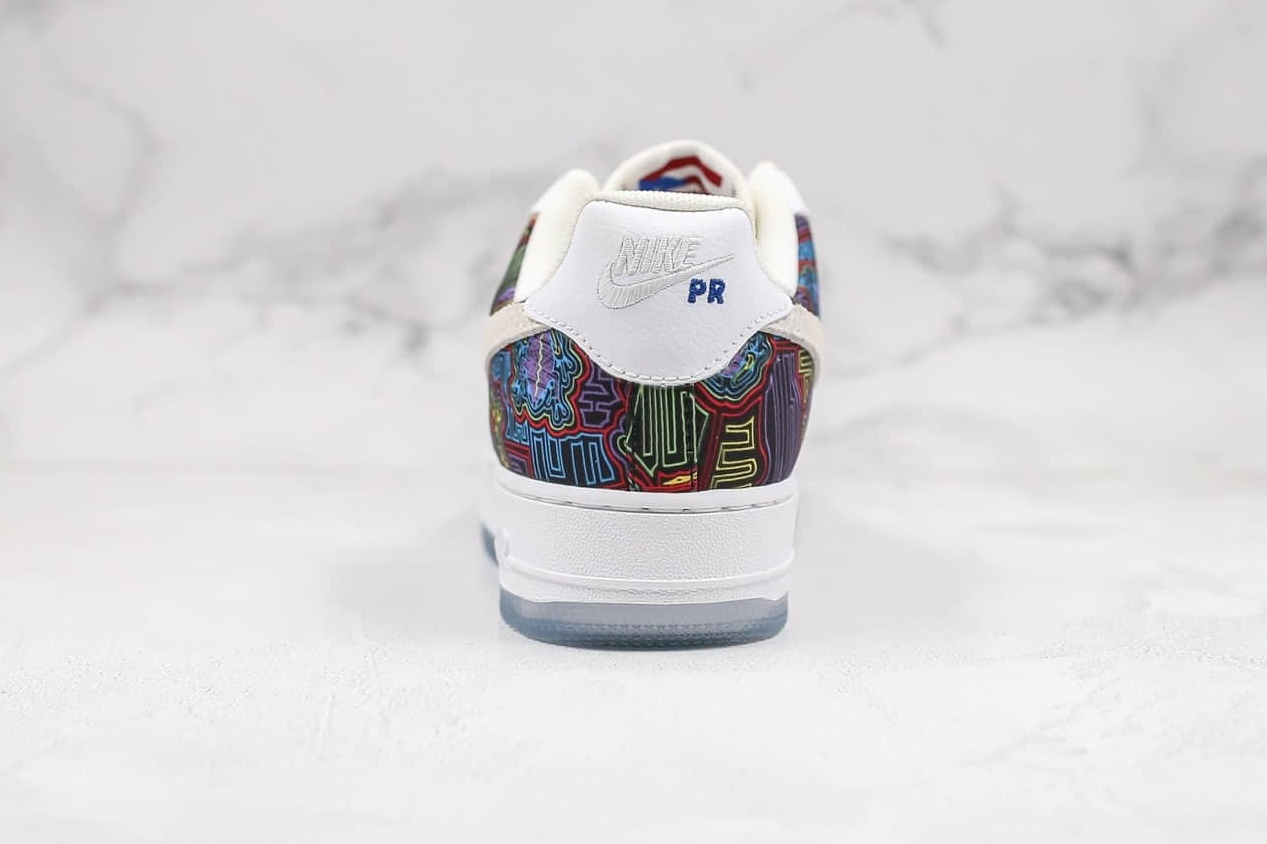 Nike Air Force 1 Low Puerto Rico WhiteMulticolor CJ1620-100 - Premium Sneakers for Puerto Rican Pride