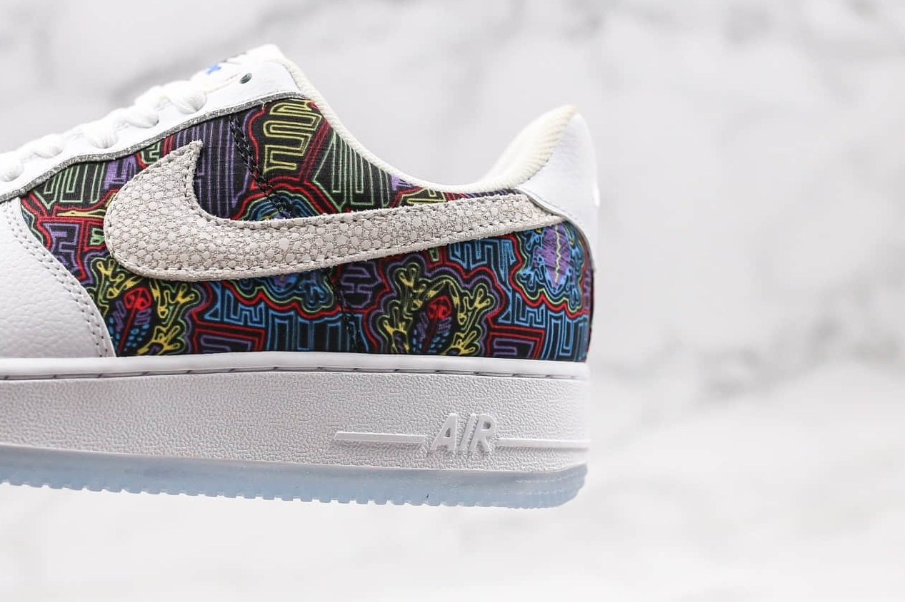 Nike Air Force 1 Low Puerto Rico WhiteMulticolor CJ1620-100 - Premium Sneakers for Puerto Rican Pride
