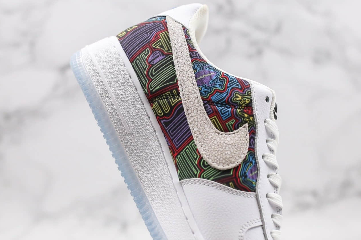 Nike Air Force 1 Low Puerto Rico WhiteMulticolor CJ1620-100 - Premium Sneakers for Puerto Rican Pride