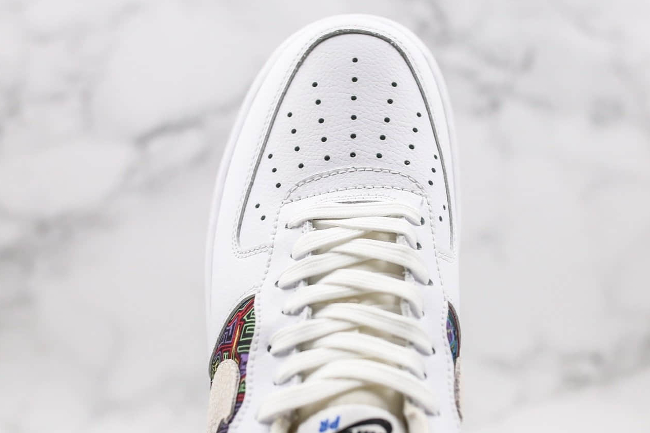 Nike Air Force 1 Low Puerto Rico WhiteMulticolor CJ1620-100 - Premium Sneakers for Puerto Rican Pride