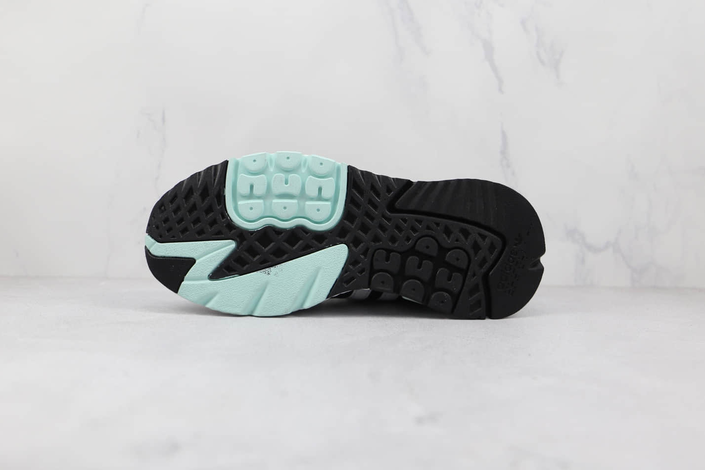 Adidas Nite Jogger 2021 Boost Core Black Blue Cloud White FW6687 - Shop Now!