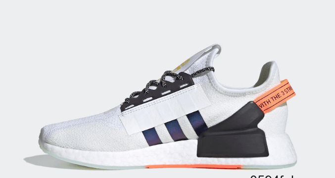 Adidas Originals NMD_R1 V2 White Orange - Stylish and Trendy Sneakers