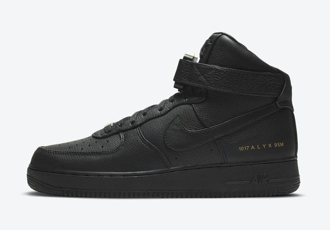 Nike 1017 ALYX 9SM x Air Force 1 High 'Triple Black' CQ4018-001 - Premium Collaboration Unveiled