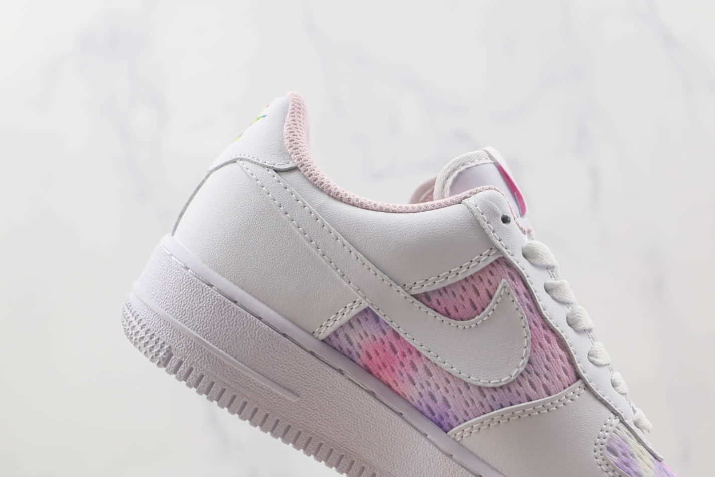 Nike Air Force 1 07 Low White Purple Pink Multi-Color CH3512-001 - Stylish and Diverse Sneaker Choice