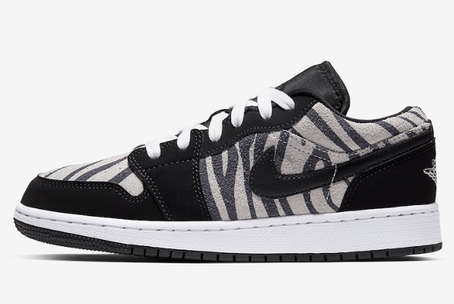 Air Jordan 1 Low 'Zebra' 553560-057: Iconic Sneakers for Style Seekers