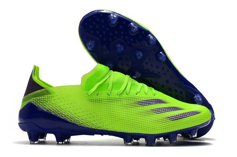 Adidas X Ghosted .1 FG Solar Green Purple - High-Performance Football Boots