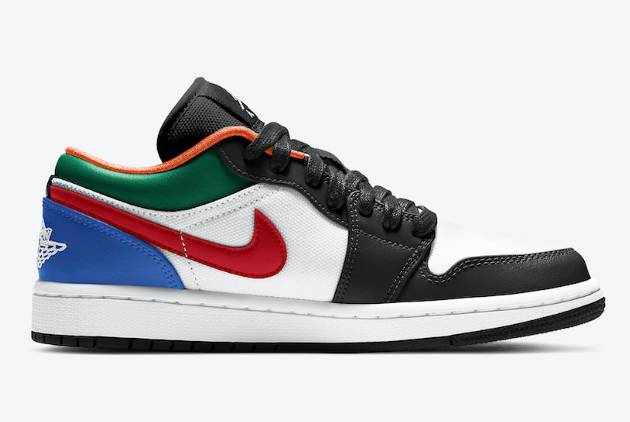 Air Jordan 1 Low CZ4776-101 | Multi-Color Retro Sneakers