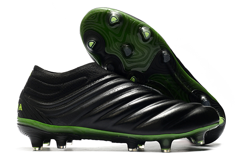 Adidas Copa 20+ FG EH0874: Black Signal Green Football Boots