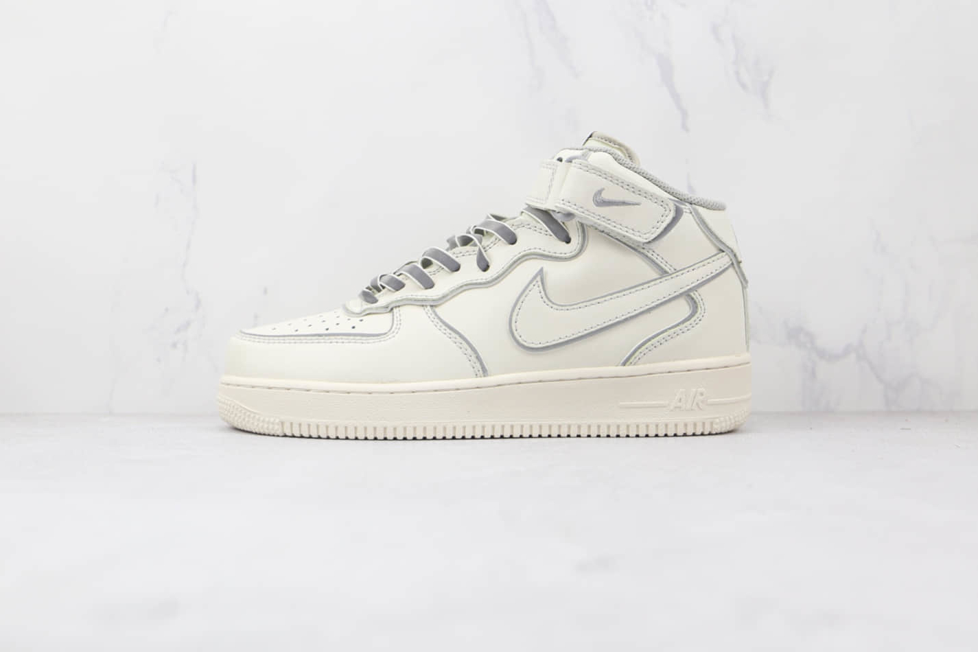 Nike Air Force 1 07 Mid Daredevil Beige Grey White AQ1218-118 - Shop Now!