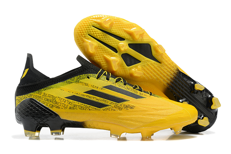 Adidas X Speedflow Messi.1 FG Soccer Cleats Solar Gold Bright Yellow