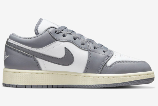 Air Jordan 1 Low 'Vintage Grey' 553560-053: Classic Style meets Retro Charm