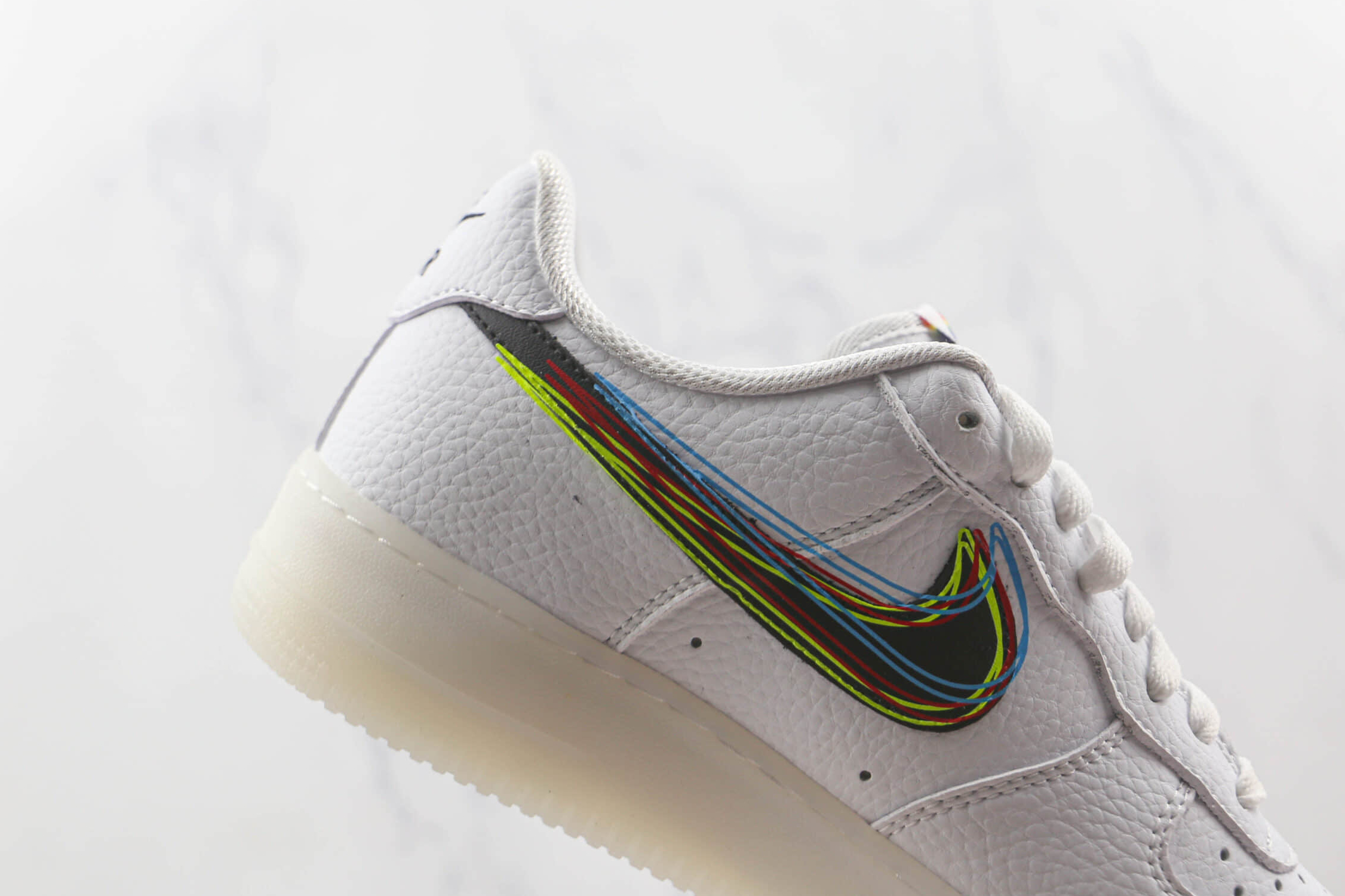 Nike Air Force 1 Low Be True Multicolor White Black CV0258-001 - Stylish Sneakers for Ultimate Comfort