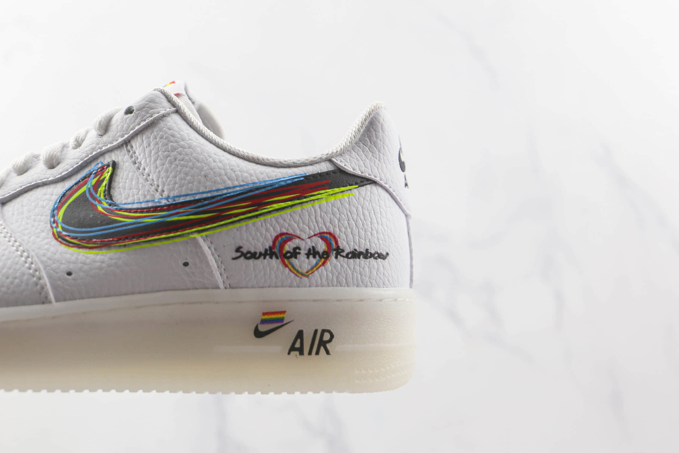 Nike Air Force 1 Low Be True Multicolor White Black CV0258-001 - Stylish Sneakers for Ultimate Comfort