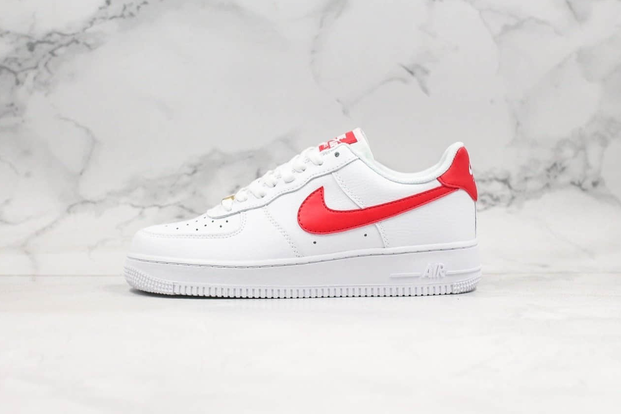 Nike Air Force 1 '07 'White Noble Red' 315115-154 – Classic Style with a Bold Twist