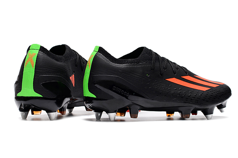 Adidas X Speedportal.1 SG Soccer Cleats Core Black Solar Red Solar Green