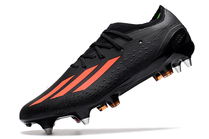Adidas X Speedportal.1 SG Soccer Cleats Core Black Solar Red Solar Green