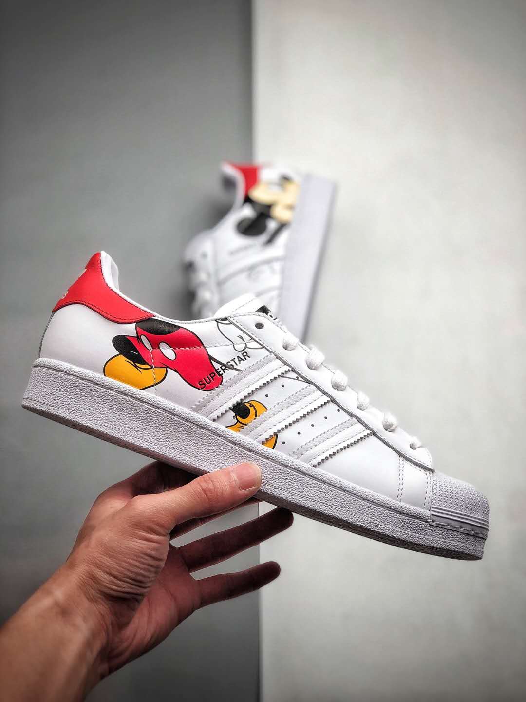 Adidas Mickey Mouse x Superstar 'Color' FW2901 - Limited Edition Collaboration.