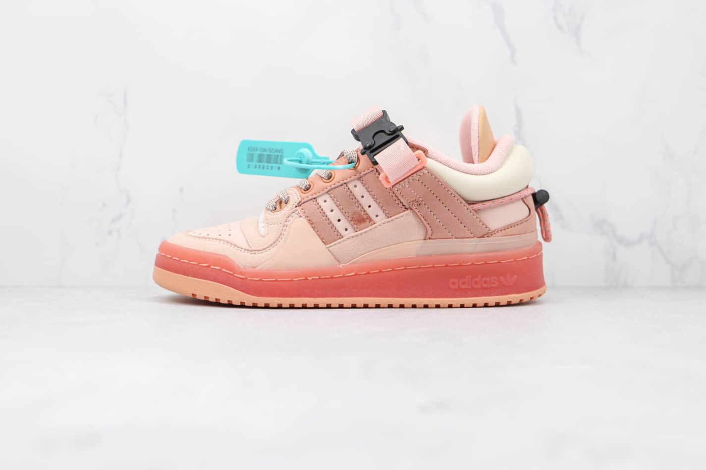 Adidas Bad Bunny x Forum Buckle Low 'Easter Egg' - Limited Edition Sneaker