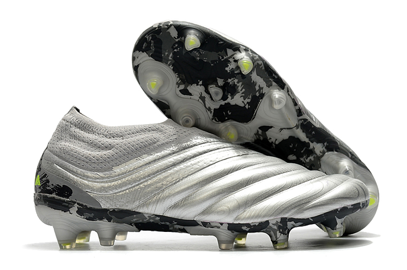 Adidas Copa 20+ FG Silver Metallic EF8309 - Premium Quality Football Cleats