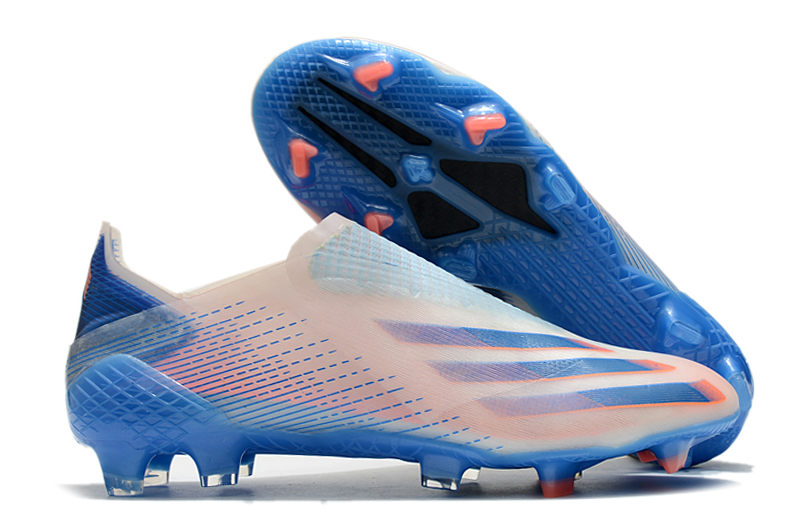 Adidas X Ghosted+ FG Pink Blue EG8245 - Ultra-Light and Speedy Football Boots
