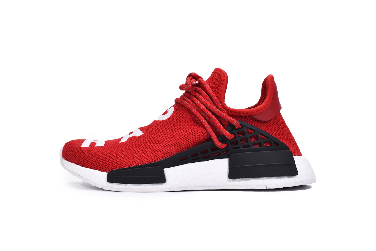 Adidas Originals Pharrell X NMD Human Race 'Red' BB0616 - Stylish and Bold Footwear