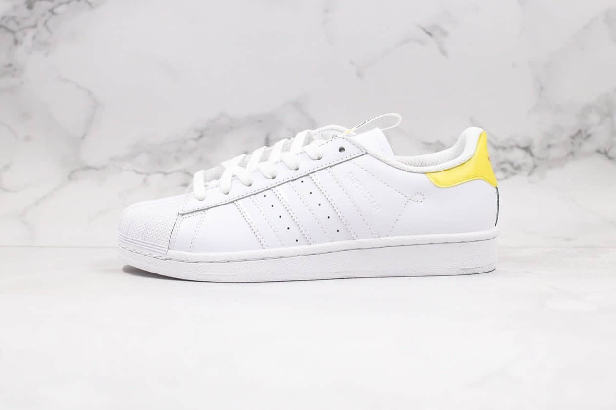 Adidas Superstar 2020 Cloud White Yellow Black FW2856 - Shop Now!